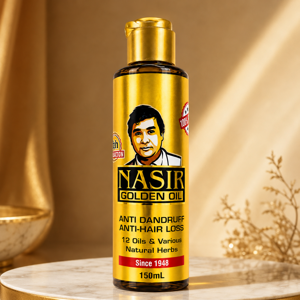 Golden Hair Oil